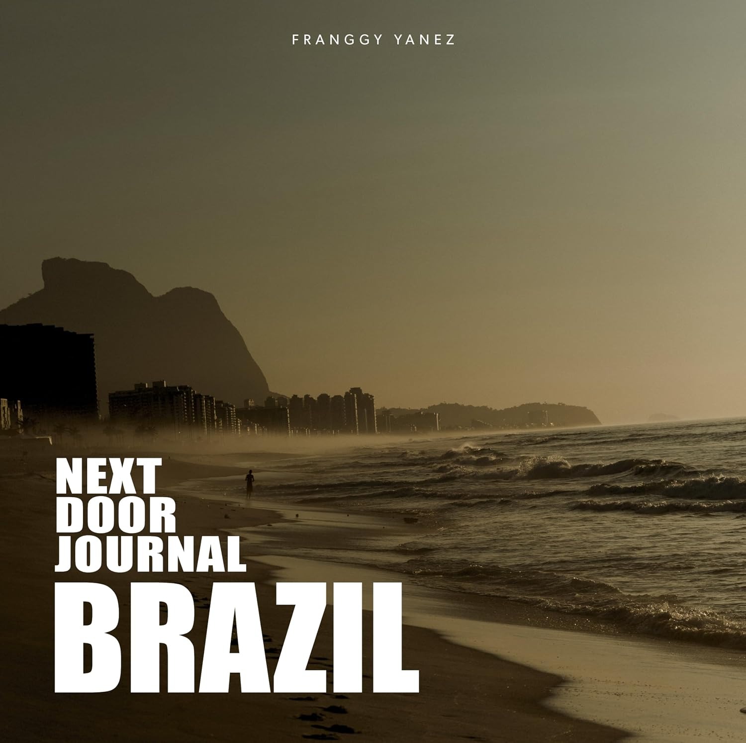 Next Door Journal Brazil cover, with a warm-toned photograph of Rio de Janeiro’s coastline